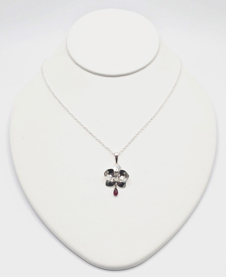Aphrodite Orchid Necklace